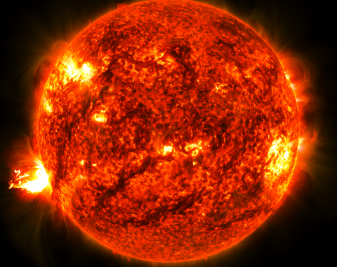 Solar flare radio blackout disrupts Earth communications