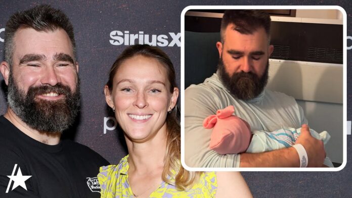 Jason & Kylie Kelce Welcome Baby No. 4—See Their Daughters
