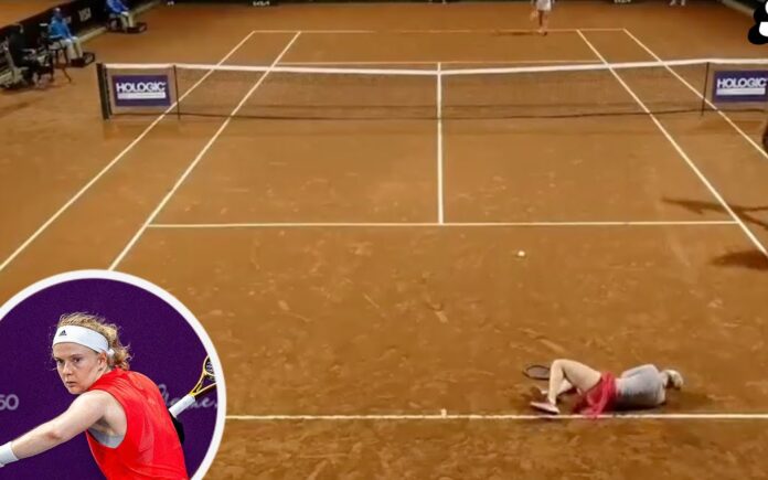 Fran Jones Collapses at Colsanitas Cup, Carried Off Court