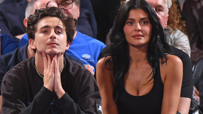 Kylie Jenner and Timothée Chalamet Pack on PDA
