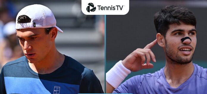 Alcaraz Beats Draper in Rome 2025 as Sabalenka Crashes Out