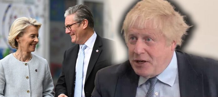 Keir Starmer Brexit Deal Sparks Fierce Tory Backlash