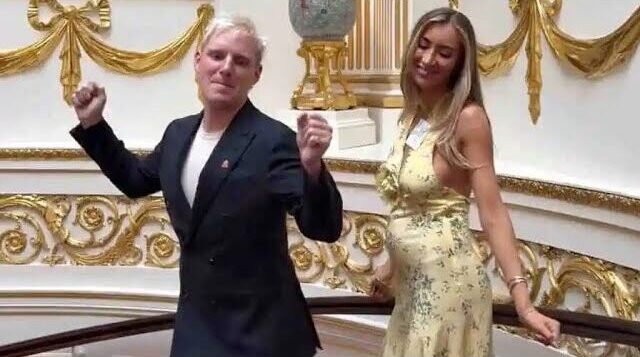 Jamie Laing Recreates Meghan’s Dance at Palace