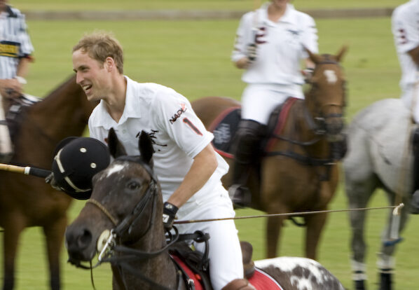 Prince William Raises £1m as Kate Misses Polo Match
