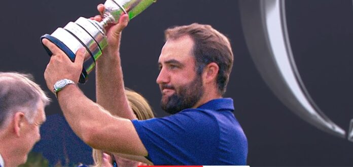 Scottie Scheffler Crushes Rivals to Win Open Championship by Four Shots