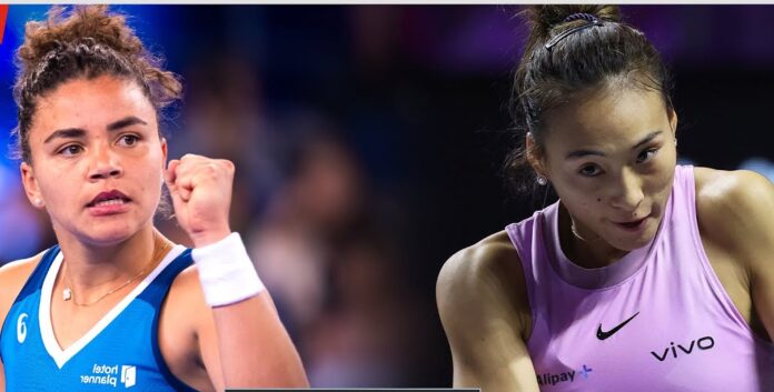 Zheng Qinwen Dominates Paolini to Reach WTA Finals Semi-Finals