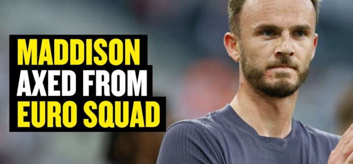 James Maddison Excluded from England's Final Euro 2024 Squad
