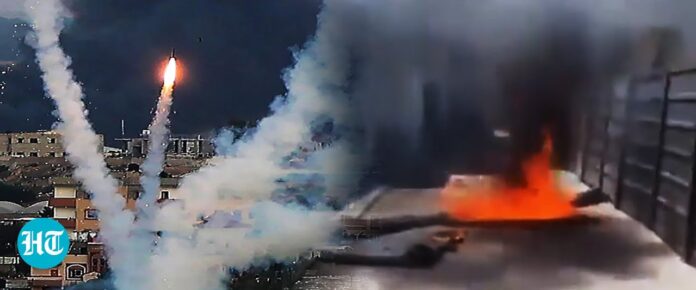 Hezbollah Launches Largest Rocket Barrage on Northern Israel