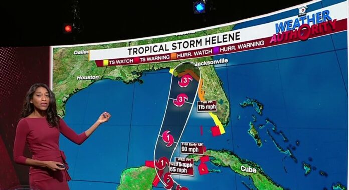 Tropical Storm Helene Intensifies, Set to Strike Florida
